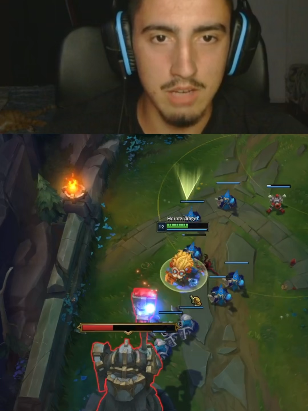 lo roto que esta este bicho en la top?? #parati #fyp #humor #leagueoflegends