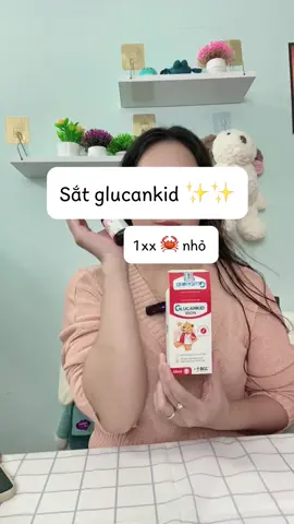 Sắt glucankid #mecuakhoai16 #satchobe #glucankid #mekhoaisan1 #bosungsat 