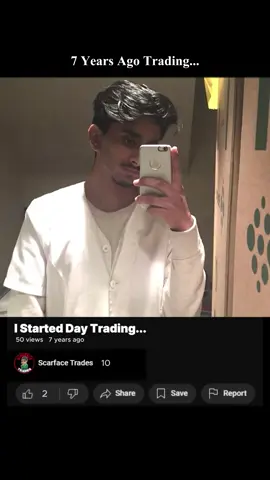 POV: YoU Never Quit Trading .  #scarfacetrades #daytrading #fyp #daytrader #millionaire 