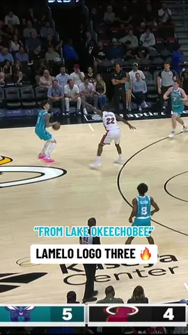 LaMelo pulling up from anywhere 😳😮‍💨 #NBA #basketball #lameloball #hornets 