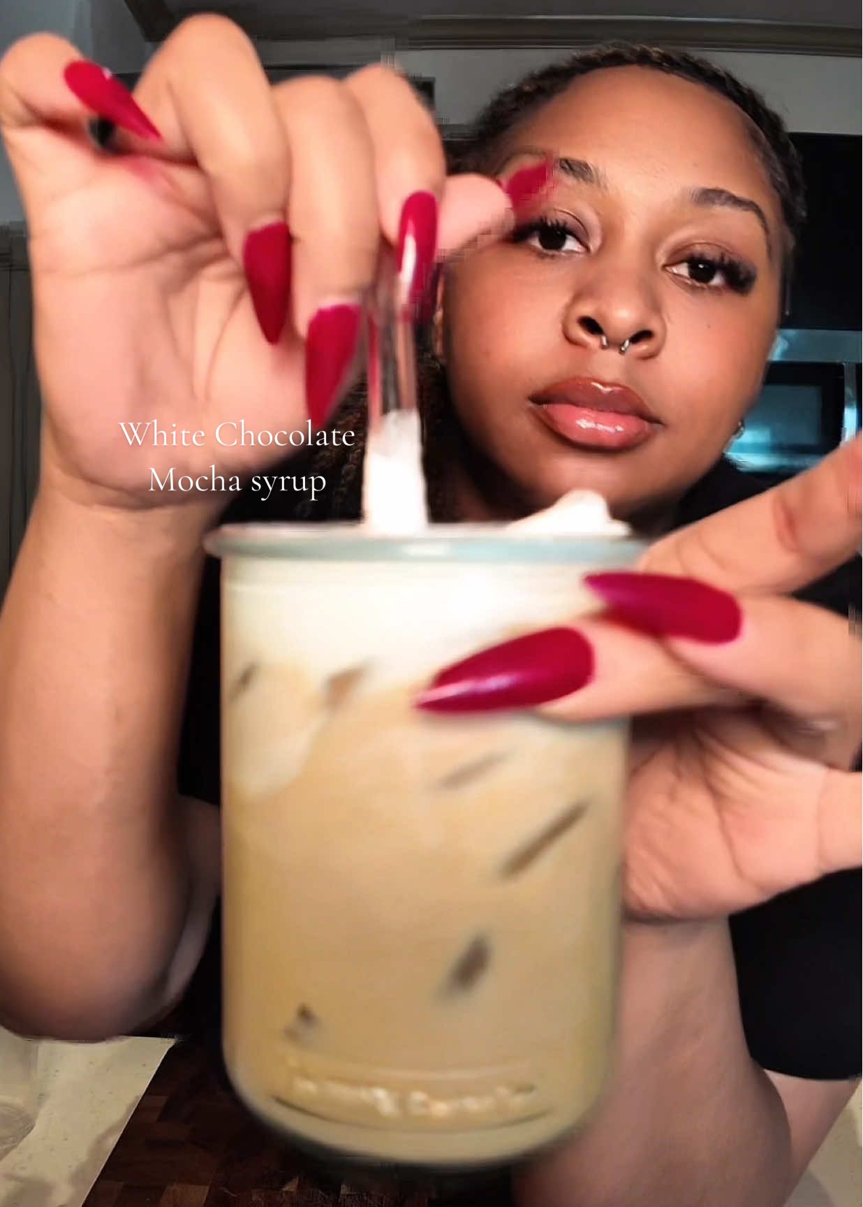 Replying to @Tam7 Coffee Syrup Series? Bet! Homemade White Chocolate Mocha Coffee Syrup  #coffeesyrups #whitechocolatemocha #starbuckshack #series #savingmoneytips 