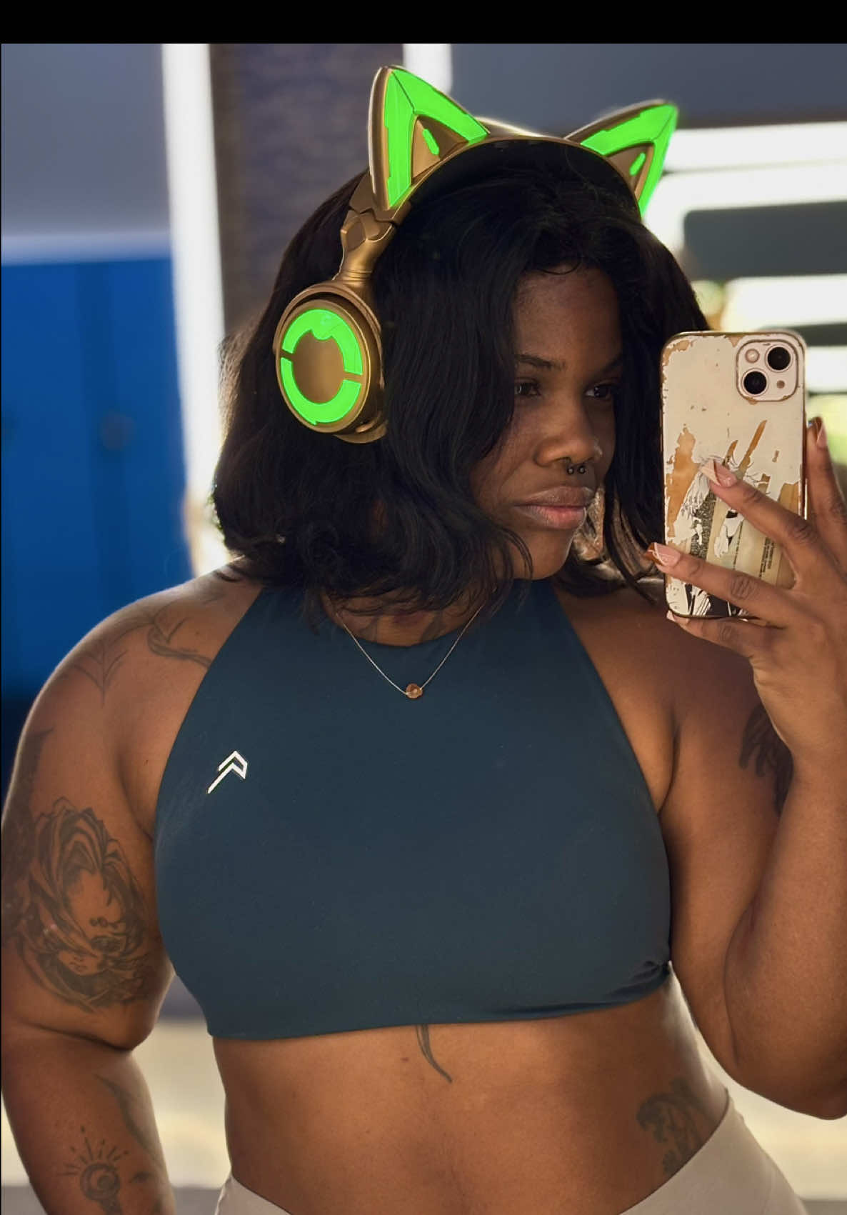 He felt me panicking like a lost child LMAO! 