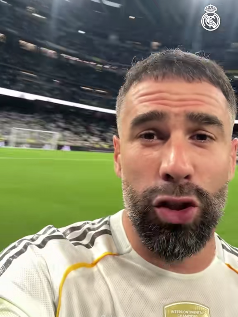 Dani Carvajal will forever be a Madrid legend, at the age of 33 bro is still balling with white beards #danicarvajal #realmadrid #fyp #football #goviral 