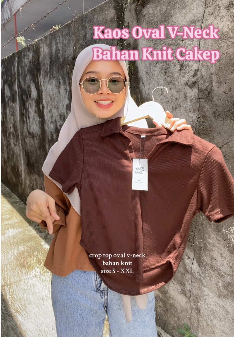Secakep ini cewek mana yang nggak kepincut? #kaoswanita #kaosmurah #kaoscrop #croptop 