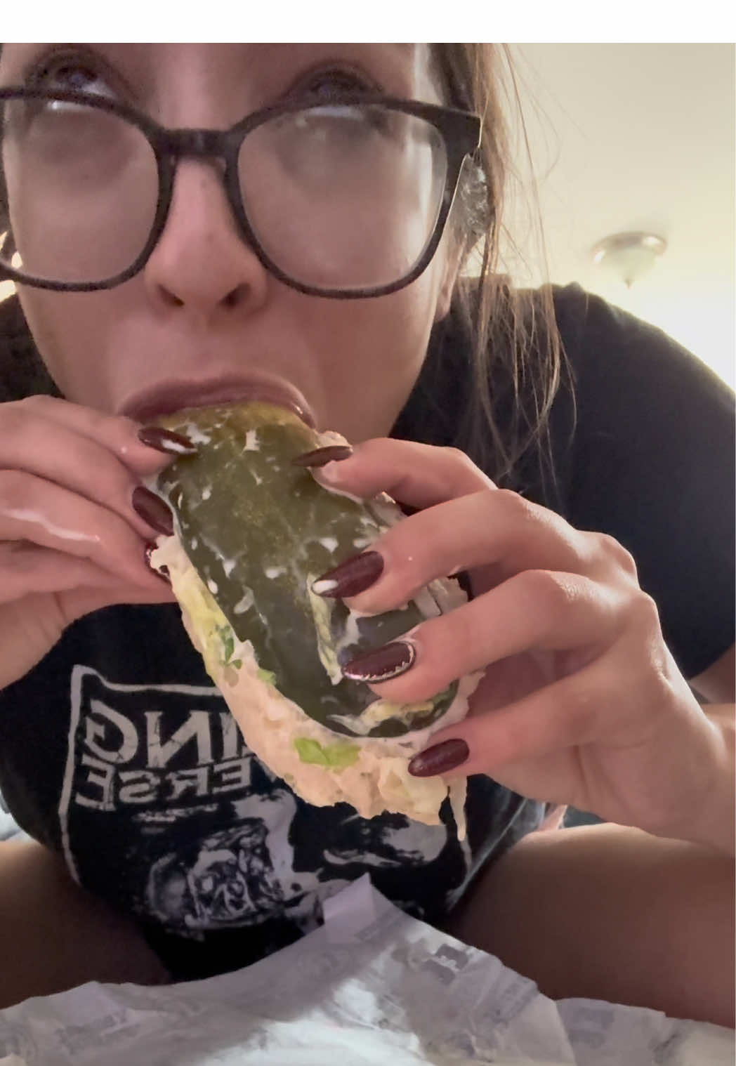 Trying the new jimmy johns #picklewich #food 