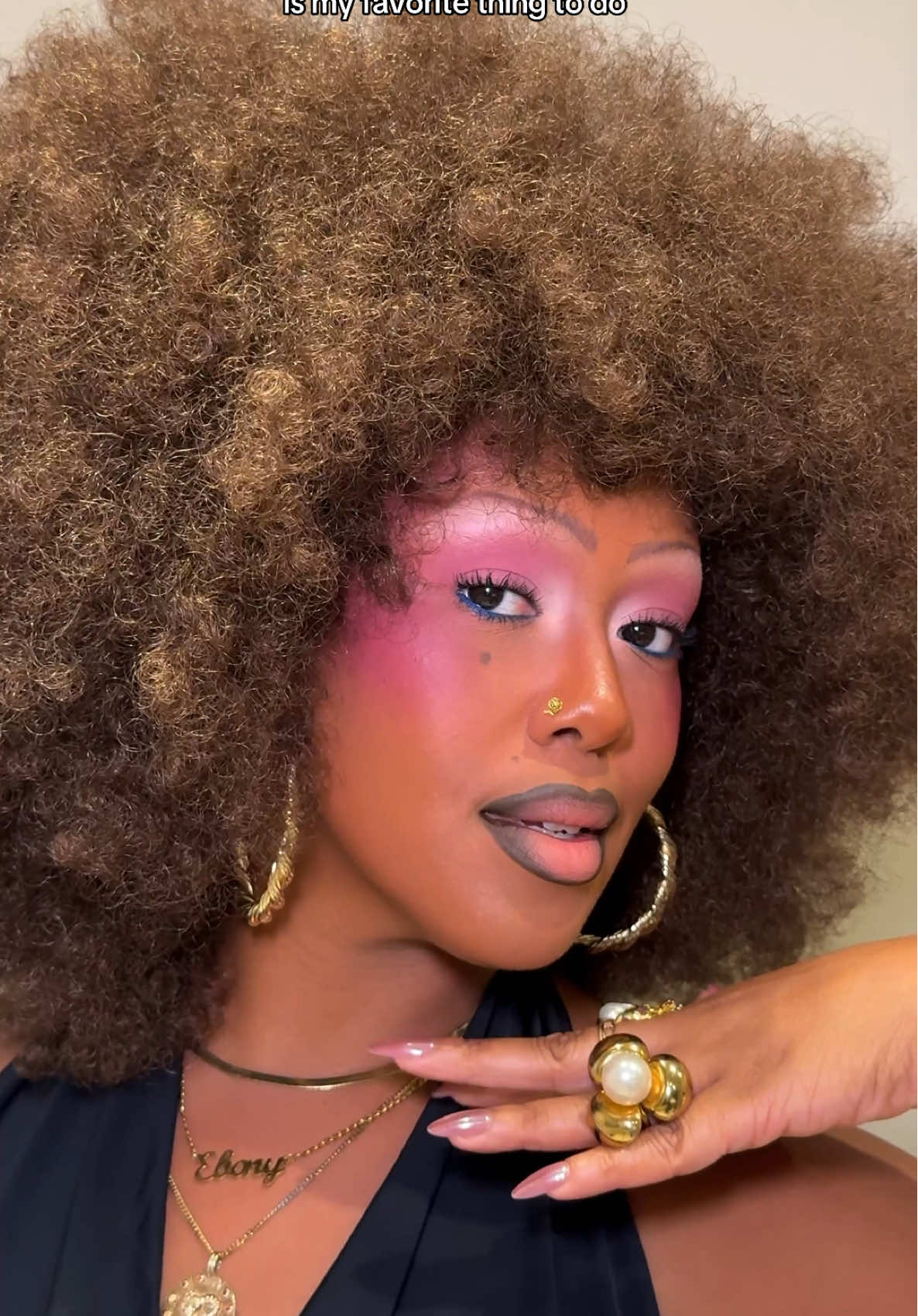 A little commotion for the fro plz 🤭✨ #halloween2025 