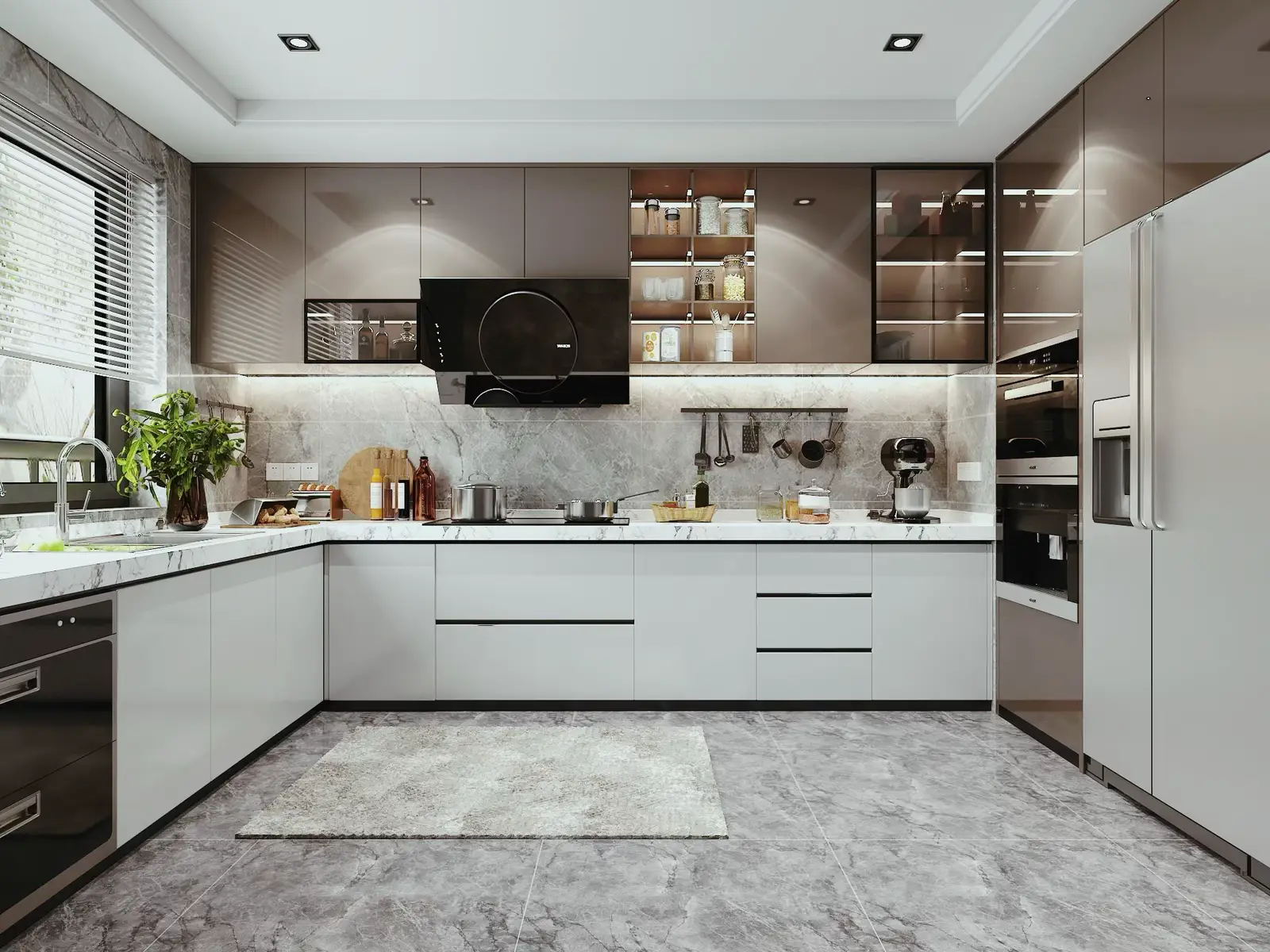 Với thiết kế đơn giản nhưng vẫn đẩy đủ không gian sinh hoạt . Không gian bếp vẫn luôn được chú trọng nhất trong tổng thế  #nôithấtđẹp #noithatbep #bếp #thicongnoithat #noithat 