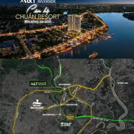 Vị trí A&T SG RIVERSIDE kết nối về trung tâm ntn? #atsgriverside 