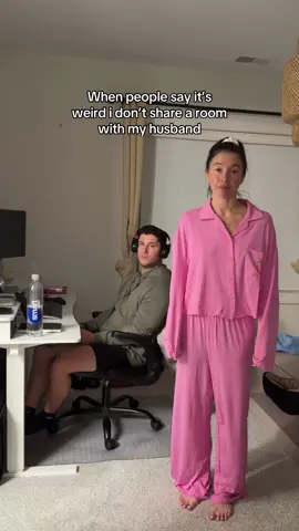 Separate bedrooms for LIFE (and separate closets/ bathrooms) trust me when i say it is the best thing in the entire world. 