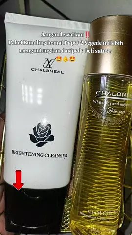 #fyp #promomakangajian #skincare #chalonese #glowingskin 