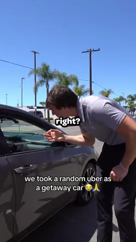 W getaway driver 😂 (YouTube: Blake Bachert) #blakebachert 