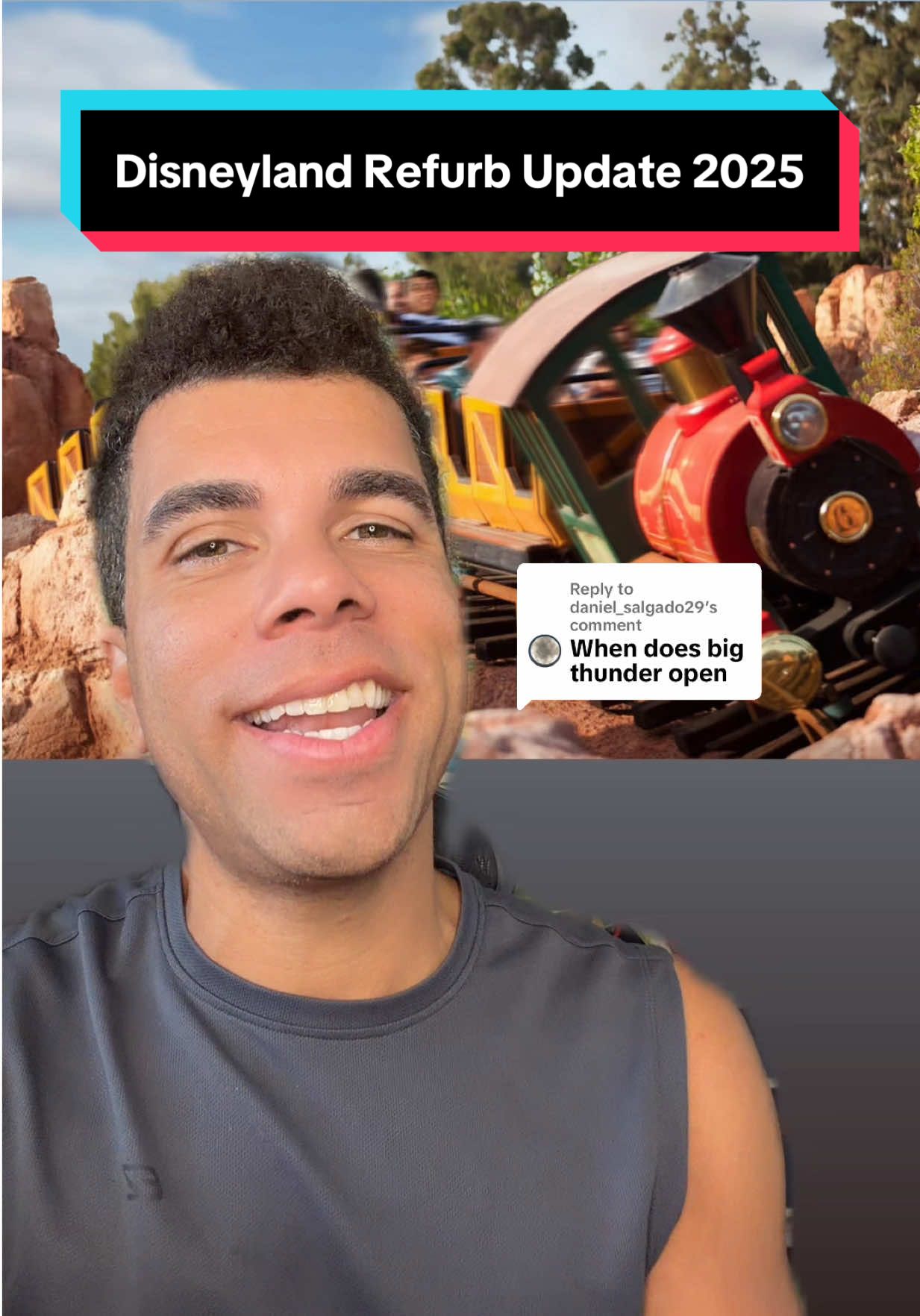 Replying to @daniel_salgado29 Disneyland Big Thunder Mountain reopening changes and Indiana Jones Adventure closure extended