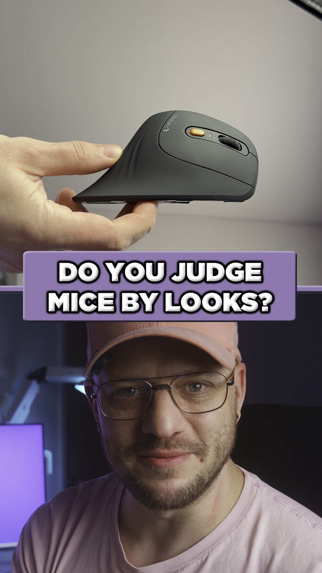 Do you judge a mouse by how it looks? Or do you give it a shot and then make the judgement? This is the ProtoArc EM1L. This wireless ergonomic vertical mouse works over USB‑C, Bluetooth and a 2.4 GHz receiver, all for about twenty to twenty‑five bucks. Switching from a regular mouse feels odd at first, but after the initial awkwardness there’s genuine relief because the posture change is gentler on my wrist. I have a love‑hate relationship with vertical mice; they’re super comfortable and addictive but require retraining your hand to click sideways and rest on its side instead of the palm. This EM1L is just one of several mice I’ve been sent to test and I appreciate how it makes my desk feel less like a torture chamber. If you’ve been curious about vertical mice without wanting to blow a lot of cash, the ProtoArc is an affordable way to dip your toes in, and I’m grateful the company sent it over. - tech gadgets for home, budget mouses for gaming, vertical mouse, ergonomic mouse, wireless ergonomic mouse, usb-c mouse, bluetooth mouse, best vertical mouse, budget vertical mouse,