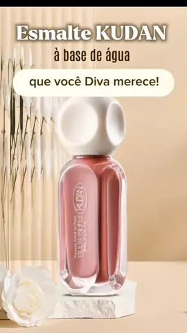 Esmalte KUDAN a base de àgua com secagem rápida, para você Diva não perder aquela esmaltação. Pega o Cód Maravilhosa: BKT-TXD-LNJ #viral #acheinashopee #nail #nailsoftiktok #esmalte 