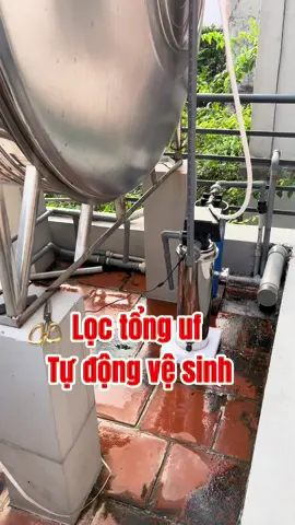 Lọc tổng nước máy sinh hoạt tự động vệ sinh định kì#maylocnuoc #loctongdaunguon #mangsieulocuf #nuocgiat #dungcutienich 
