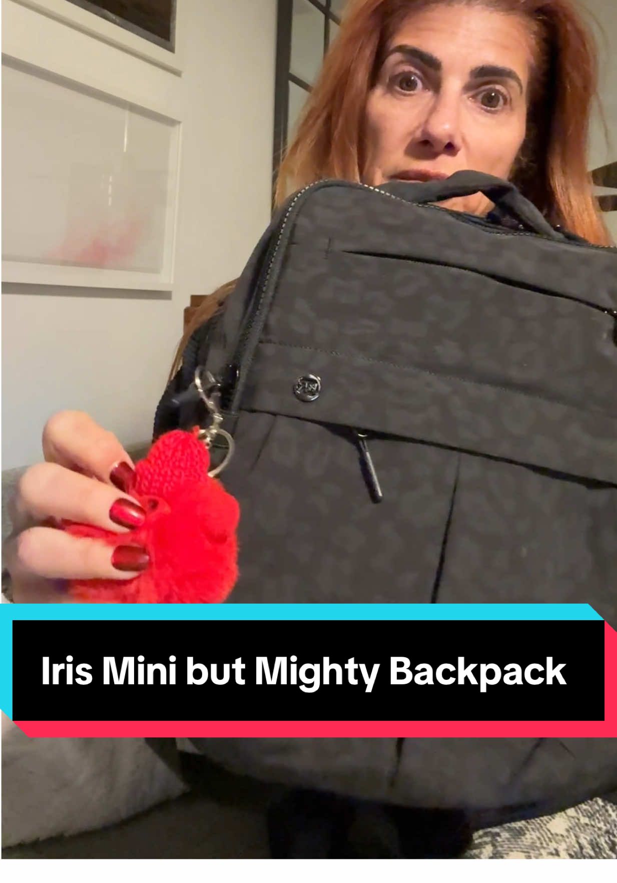 This is the perfect size every day backpack. It keeps all your essentials organized, and there’s plenty of space for extra knickknacks.   There are over 10 pockets and adjustable padded straps! #backpack #carryall #carryon #travelpack #onthego @Rainbow Boutique LLC 