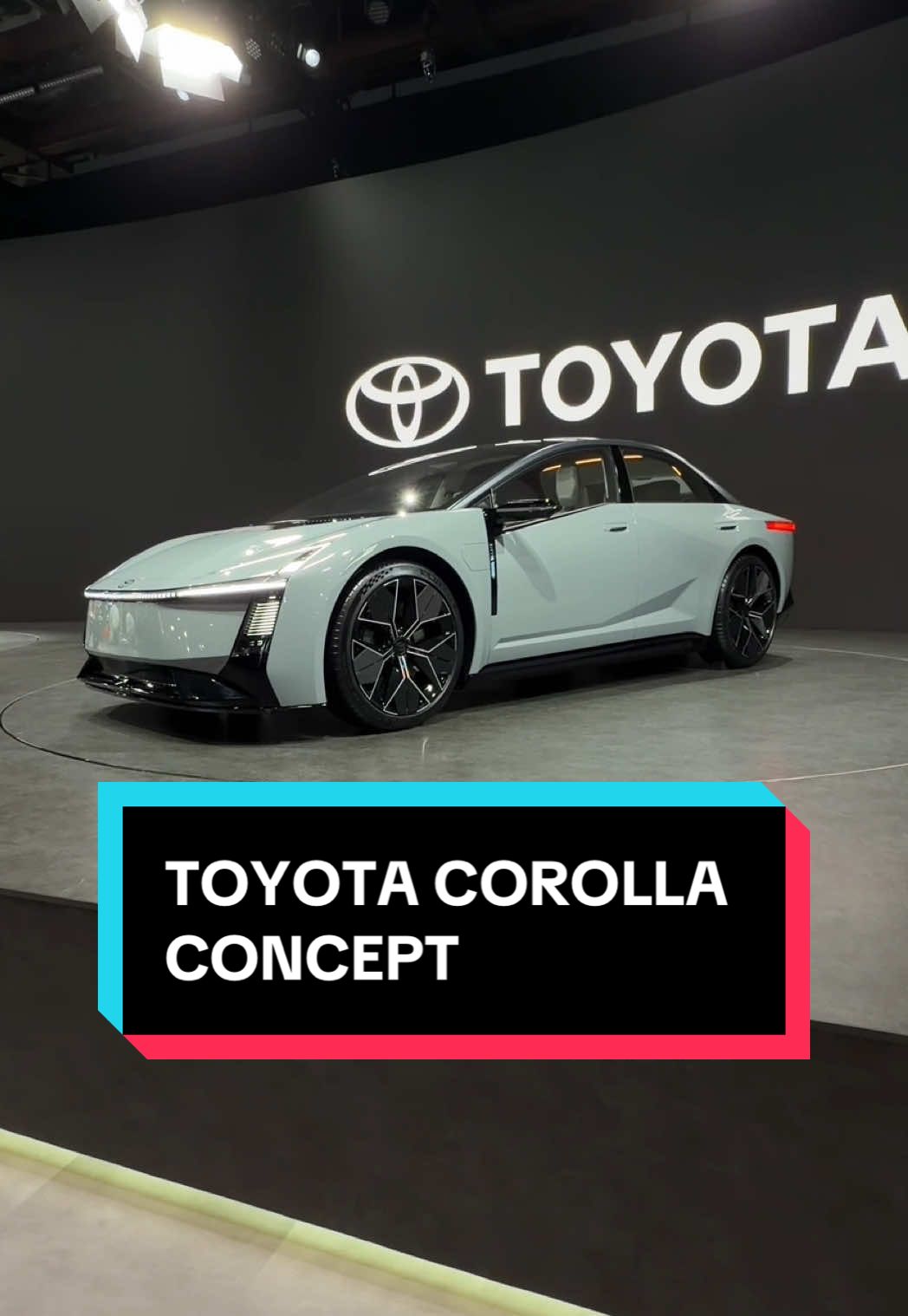 What do you think of the new Toyota Corolla Concept? #toyota #corolla #toyotacorolla #cartok #carsoftiktok