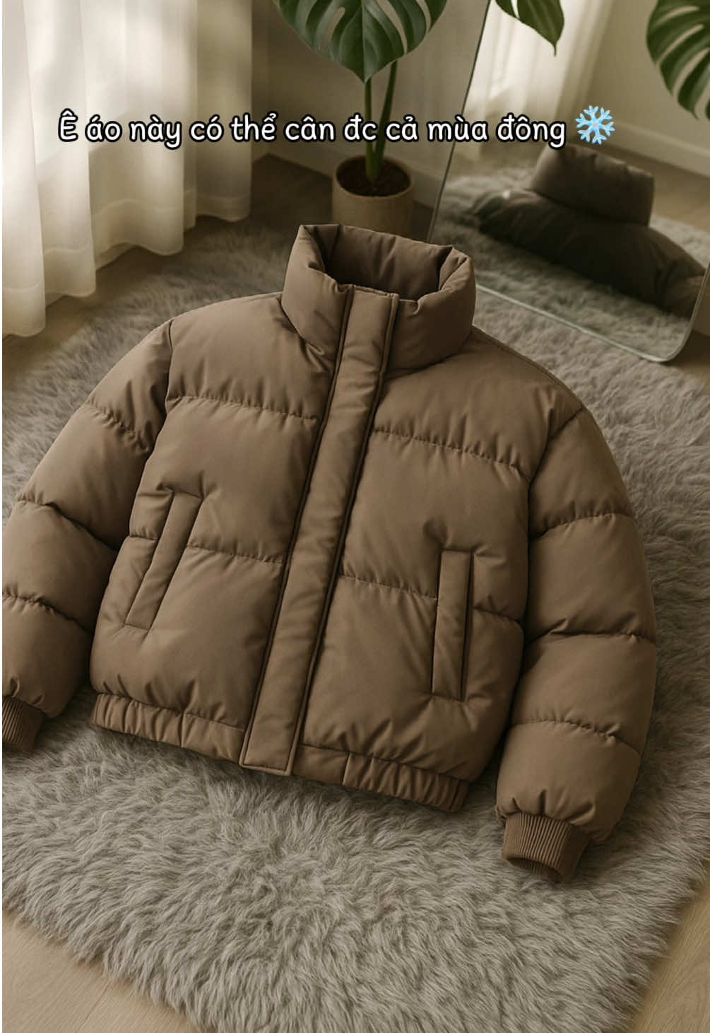 DAVUBA I Áo Phao Boxy (Ver2) #aokhoac #aokhoacphao #xuhuong 