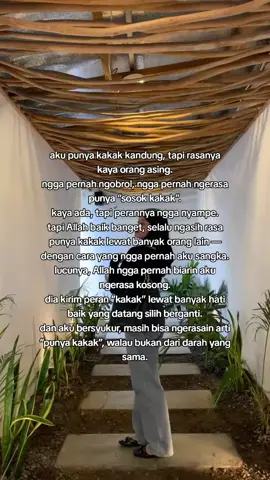 yg lagi ngerasa sendiri, yakin aja pasti allah kirim pelukan lewat orang baik🥹