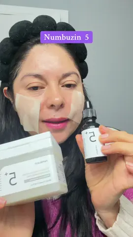 Numbuzin número 5 tónico en pads y serum de vitamina c y glutathione si tienes manchas este kit es ideal  #glutathioneserum #numbuzinserum #numbuzin5tonerpads #numbuzin5serum #numbuzin5vitaminserum @numbuzin @numbuzin_global 