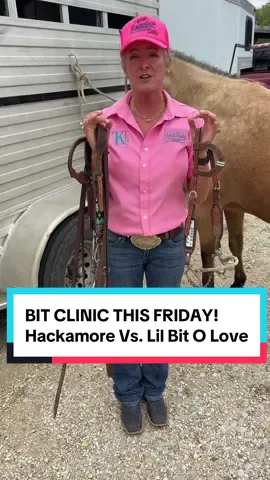 🔥 This Friday LIVE! 🔥 Think your horse “hates every bit”? Or that a hackamore is the only answer for a sensitive mouth? Join me Friday at noon CST for a hands-on bit clinic where I’ll demo the real difference between: 🐴 A hackamore for light, sensitive horses 💋 The Lil Bit O Love — designed for control, precision, and peace without pain You’ll see firsthand how the right signal changes everything. 🎁 BONUS: Register now & SAVE $50 on Lil Bit O Love this Friday, live and unfiltered. #barrelracer #horse #horsebit #LagniappeBit #LilBitOLove #LiveDemo #BarrelHorse @Stall High 