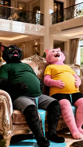 Ideal life #cat #aicat #kitten #orangecat #fyp 