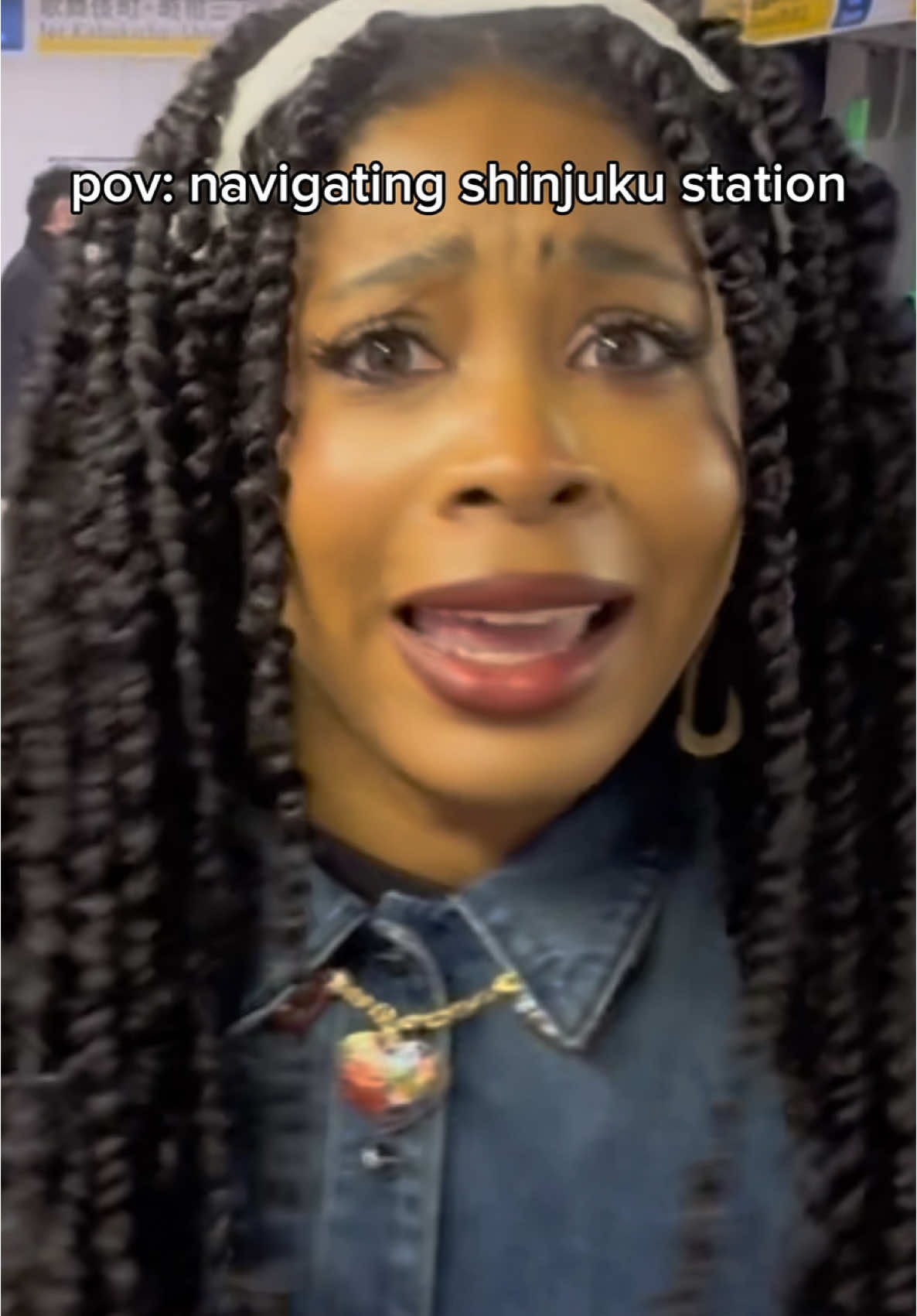 yea… confused as hell #shinjuku #japantrain @Sheeba 