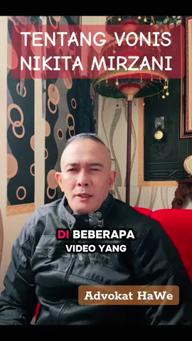 Dibalik Vonis Hakim Terhadap Artis Nikita Mirzani #nikitamirzani #nikmir #skincare #drg #viral 