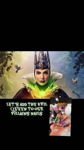 Mirror Mirror on the wall who is the fairest of them all @Disney 🙂‍↔️🙂‍↔️🙂‍↔️🙂‍↔️#evilqueen #snowwhite #DisneyMom #DisneyNails #DisneyVillains 