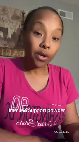 This immune powder is next level. I love the taste, energy and overall boost it gives me.#immunesupport #superfoodpowder #properhealth #immunehealth #tiktokshopcreatorpicks @Proper Health 