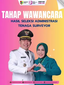 Badan Pendapatan Daerah (Bapenda) Kabupaten Jember melaksanakan tahapan seleksi wawancara bagi para calon Tenaga Surveyor. ​Kegiatan yang berlangsung di Aula Bapenda Jember ini merupakan bagian dari proses rekrutmen untuk menjaring talenta-talenta terbaik yang siap berkontribusi dalam optimalisasi pendapatan asli daerah. ​Kami ucapkan selamat berjuang kepada seluruh peserta yang telah lolos ke tahap wawancara. Tunjukkan kemampuan terbaik Anda! 🤝 ​#BapendaJember #RekrutmenBapenda #SeleksiWawancara #TenagaSurveyor #Jember   @Gus Fawait @Wadul Guse @Pemerintah Kabupaten Jember 