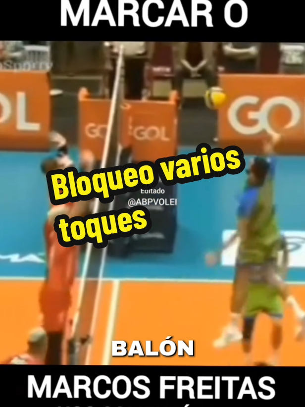 Bloqueo varios toques #deportes #tendencia #voleibol 