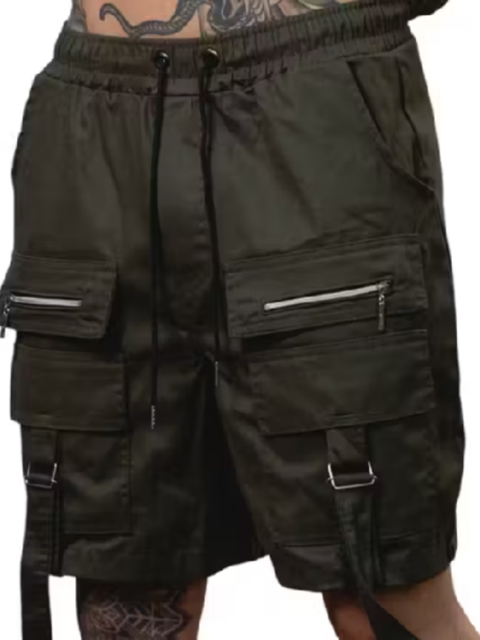 Bermuda cargo com zíper e fita . . . . . . #moda #viraltiktok ##streetwear #modamasculina 