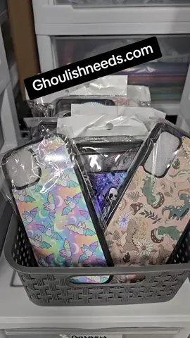 Hey Ghoulies - I have lots of phone cases available for iPhone, Pixel, Samsung and Motorola (moto g).  On my website only,  buy 2 and get the third free!!  #october2025 #phonecases #iPhone #Samsung 