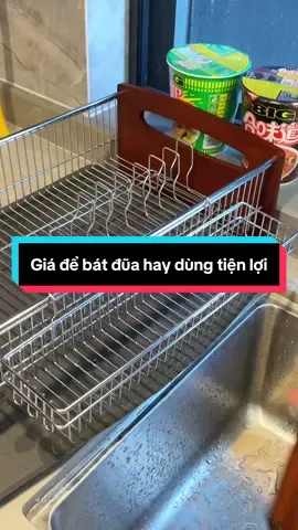 Giá để bát đũa sau khi rửa tiện lợi #đồgiadụngthôngminh, #đồhaytiktok, #reviewđồgiađụng,#nhanaycodohay 