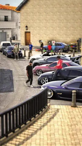 carmeet in the sky // #warkopfreeroam #fivem #carsoftiktok 