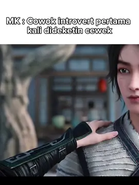 Bingung mau respon kayak gimana🗿 #donghua #memedonghua #ningyao #swordofcoming #introvert 