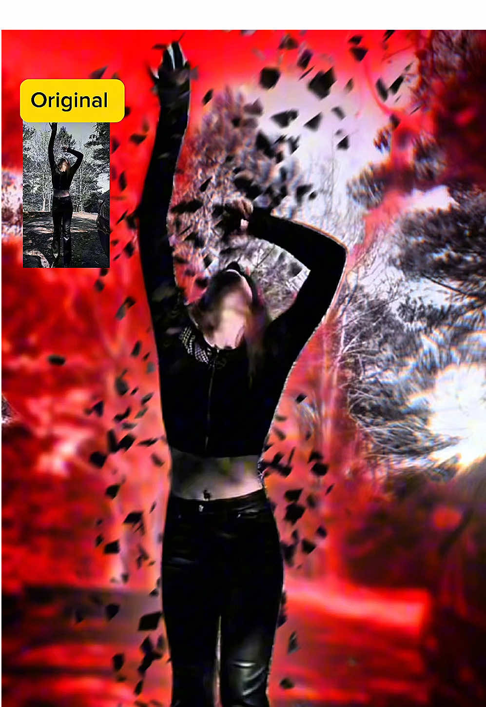 Here’s one I was just having fun with. @Carrie🖤 #CapCut #dancing #videoedit 