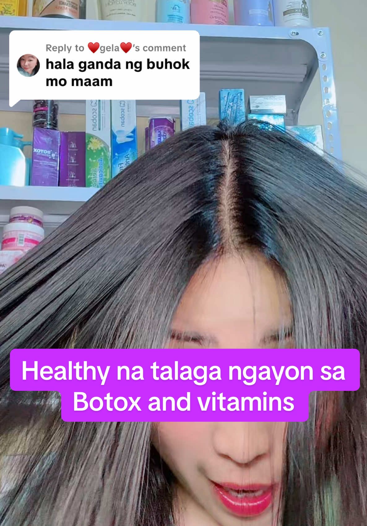 Replying to @♥️gela♥️ mas naging healthy na ngayon kase my vitamins na #botox #fyp 