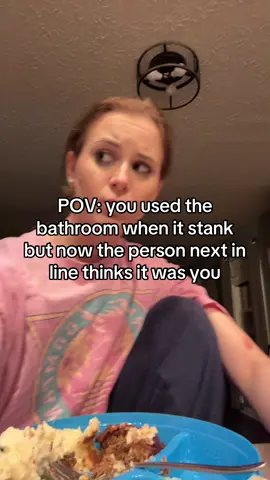 I may have IBS but I did not make that mess #relatable #stinky #bathroom #schoollife #makemefamous 