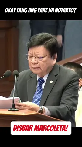 Okay lang ang fake notary? 