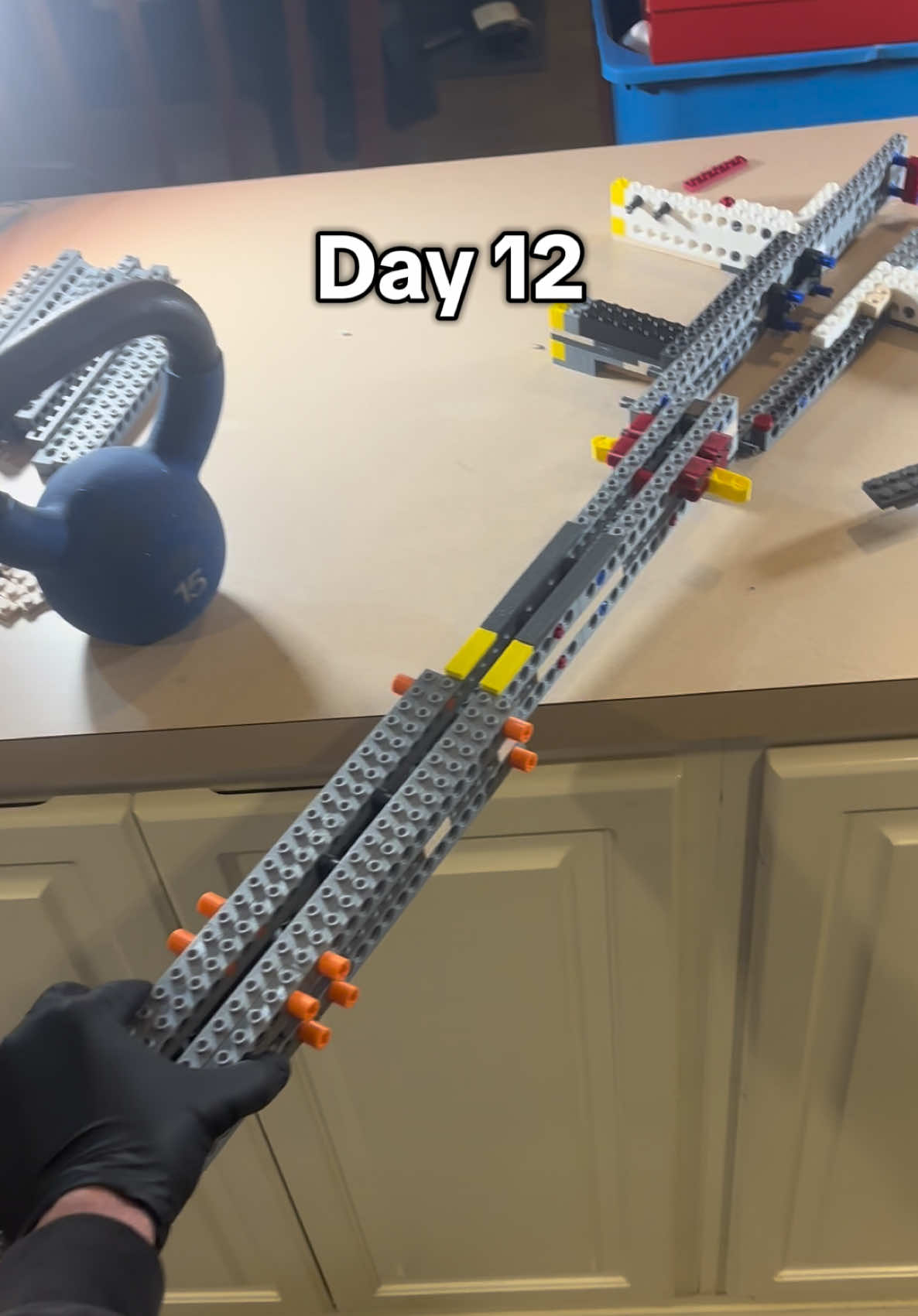 Day 12 Printing the LEGO UCS Venator at 150% scale. #legostarwars #3dprinting #building #DIY #lego 