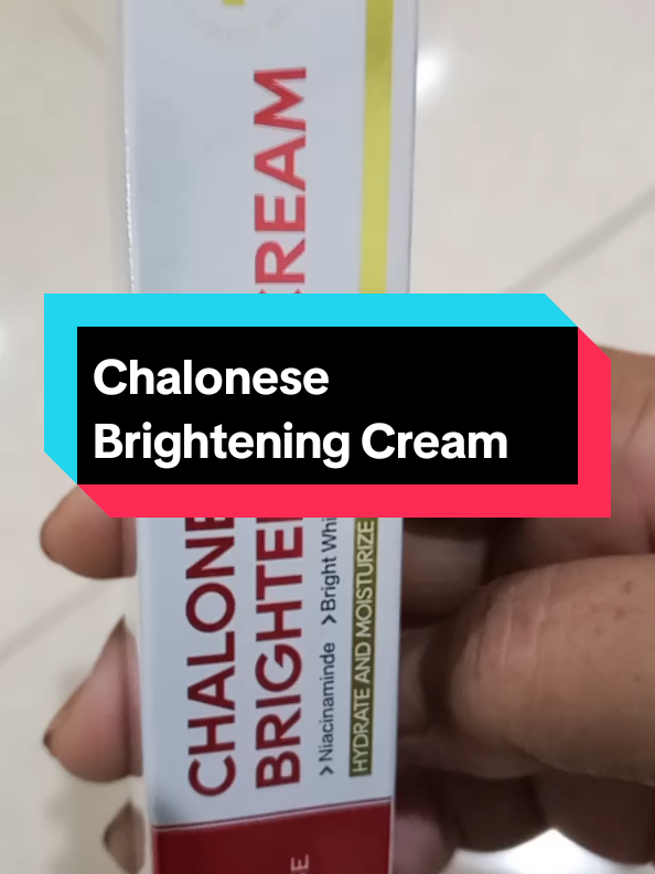 Chalonese Brightening Cream adalah krim perawatan kulit yang diformulasikan untuk mencerahkan wajah, menyamarkan flek hitam, dan memberikan kilau sehat||#chalonesebrigteningcream #perawatan #fyppppppppppppppppppppppp 