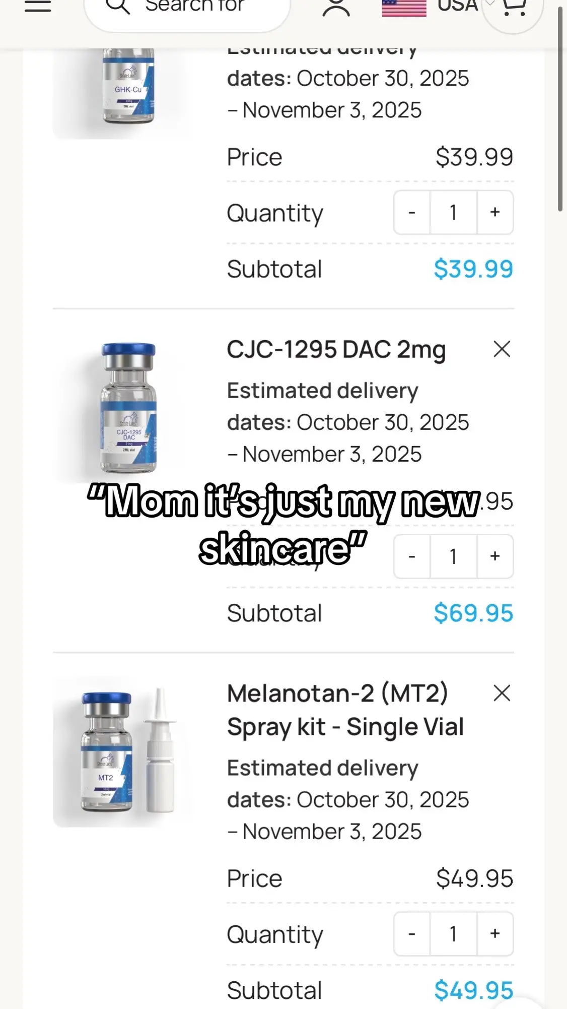 We yes “WE” are ascending #peptides #ghkcu #fyp 