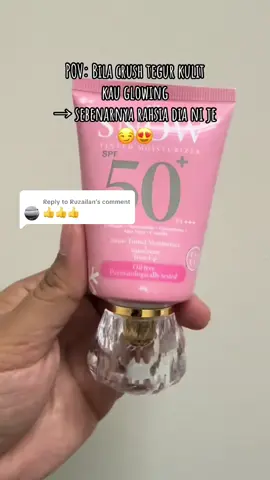 Replying to @Ruzailan [READY STOCK] DHERBS SNOW TINTED MOISTURISER SUNSCREEN SPF 50. 