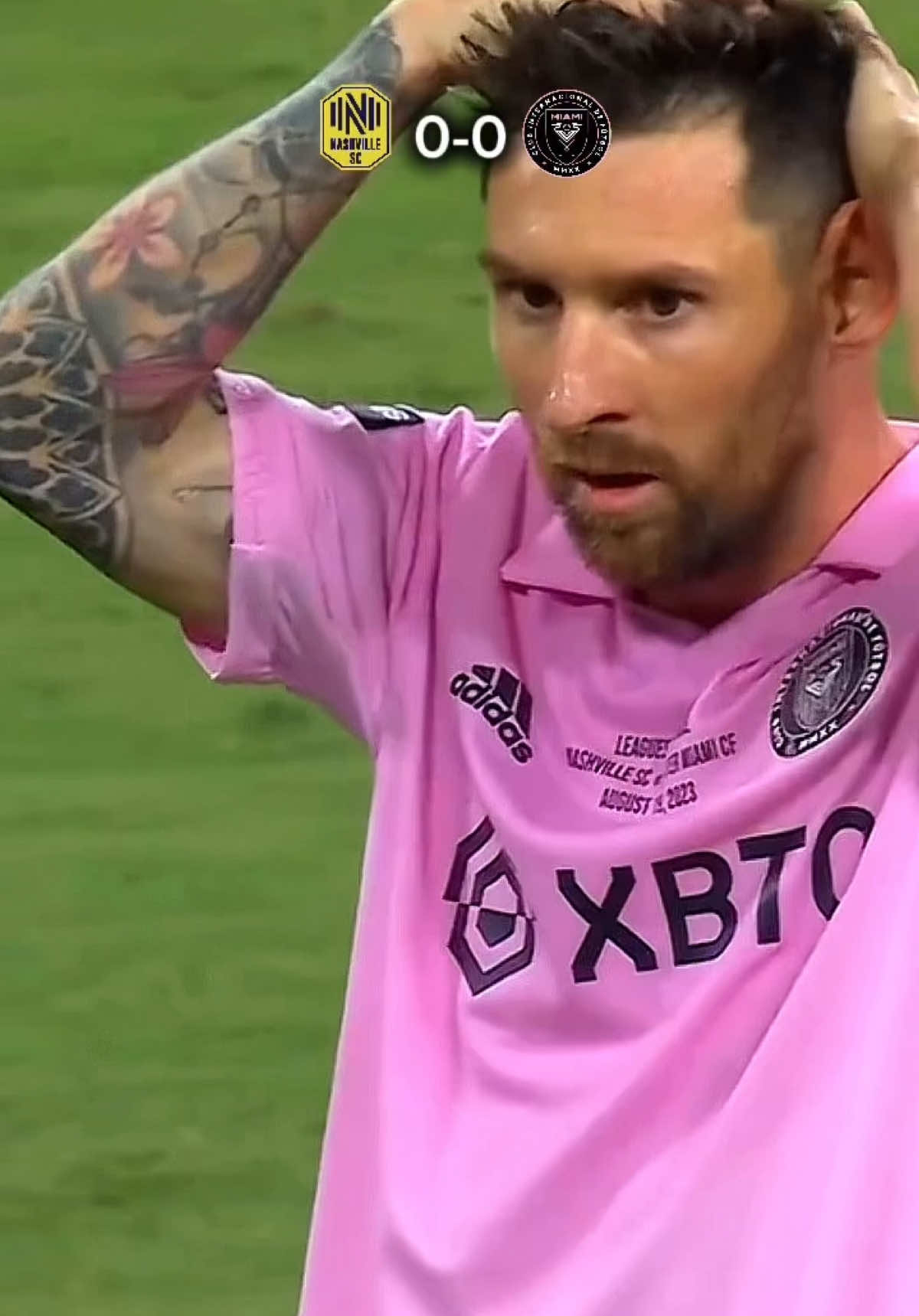 Inter Miami vs Nashville League Cup MLS 🔥☠️ #intermiami #nashville #messi #intermiamivsnashville #lionelmessi #footballtiktok #pourtoi #fyp #viralvideo 