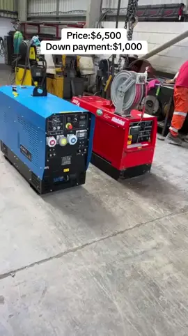 Miller and  Lincoln welder Generator Price:$6,500 Down payment:$1,000 which one would you have, Genset or Shindaiwa?? I love the Shindaiwa but wanted the genset for a long time. Now my pal woody has it so we'll see how it performs over the next few weeks #generators #for#goviral#foryourpage #for 