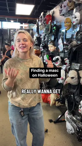 How to find the best masc at spirit Halloween @Madi Hart #halloween #costume #masc #skit 