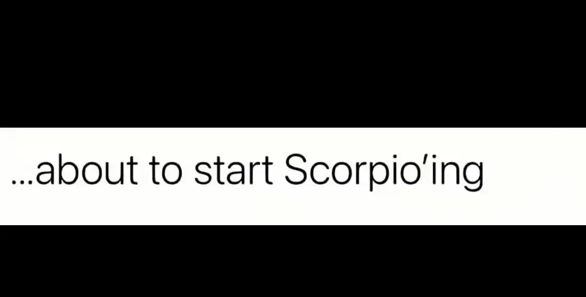 #scorpio