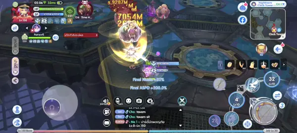 #ragnarokxnextgeneration เล่นอยู่ ล่าบอส โซโล่ สบายๆ ไม่มีเผ่า เพราะทำตี ทุกตัว